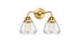 Innovations - 288-2W-SG-G172 - Two Light Bath Vanity - Nouveau 2 - Satin Gold