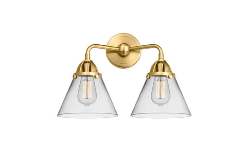 Innovations - 288-2W-SG-G42 - Two Light Bath Vanity - Nouveau 2 - Satin Gold