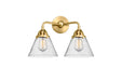 Innovations - 288-2W-SG-G44 - Two Light Bath Vanity - Nouveau 2 - Satin Gold