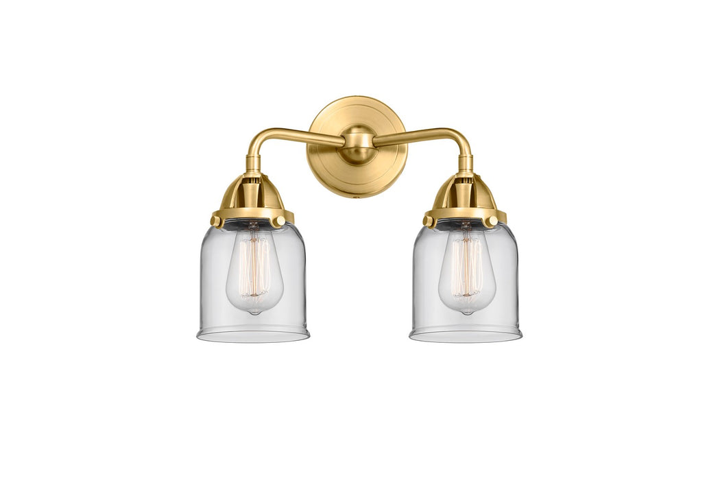 Innovations - 288-2W-SG-G52 - Two Light Bath Vanity - Nouveau 2 - Satin Gold