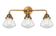 Innovations - 288-3W-BB-G324 - Three Light Bath Vanity - Nouveau 2 - Brushed Brass