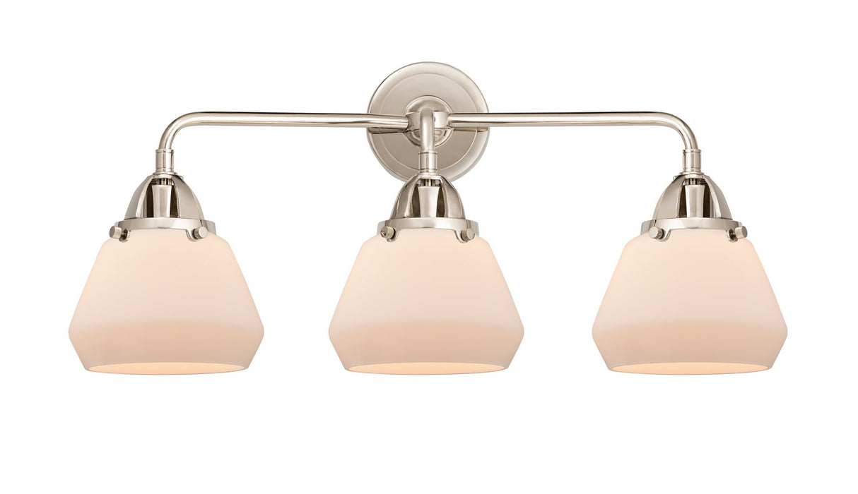 Innovations - 288-3W-PN-G171 - Three Light Bath Vanity - Nouveau 2 - Polished Nickel