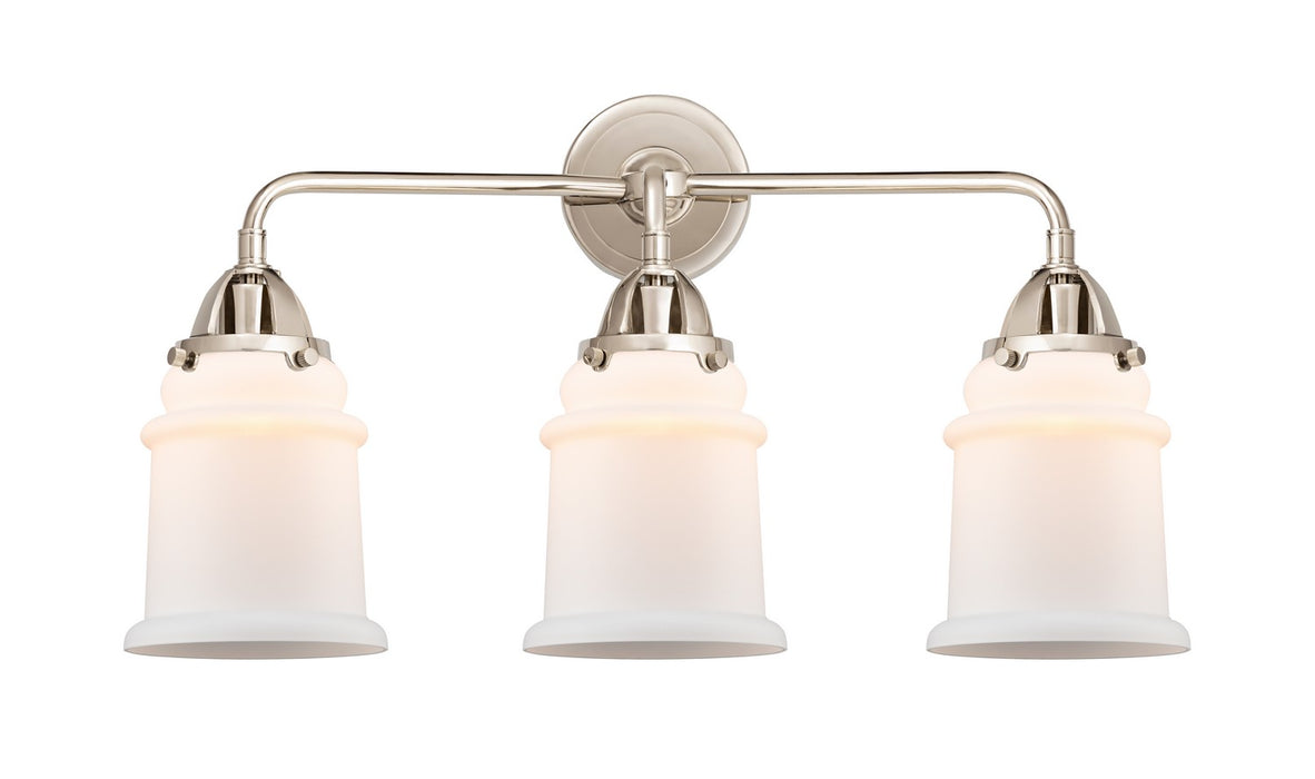 Innovations - 288-3W-PN-G181 - Three Light Bath Vanity - Nouveau 2 - Polished Nickel