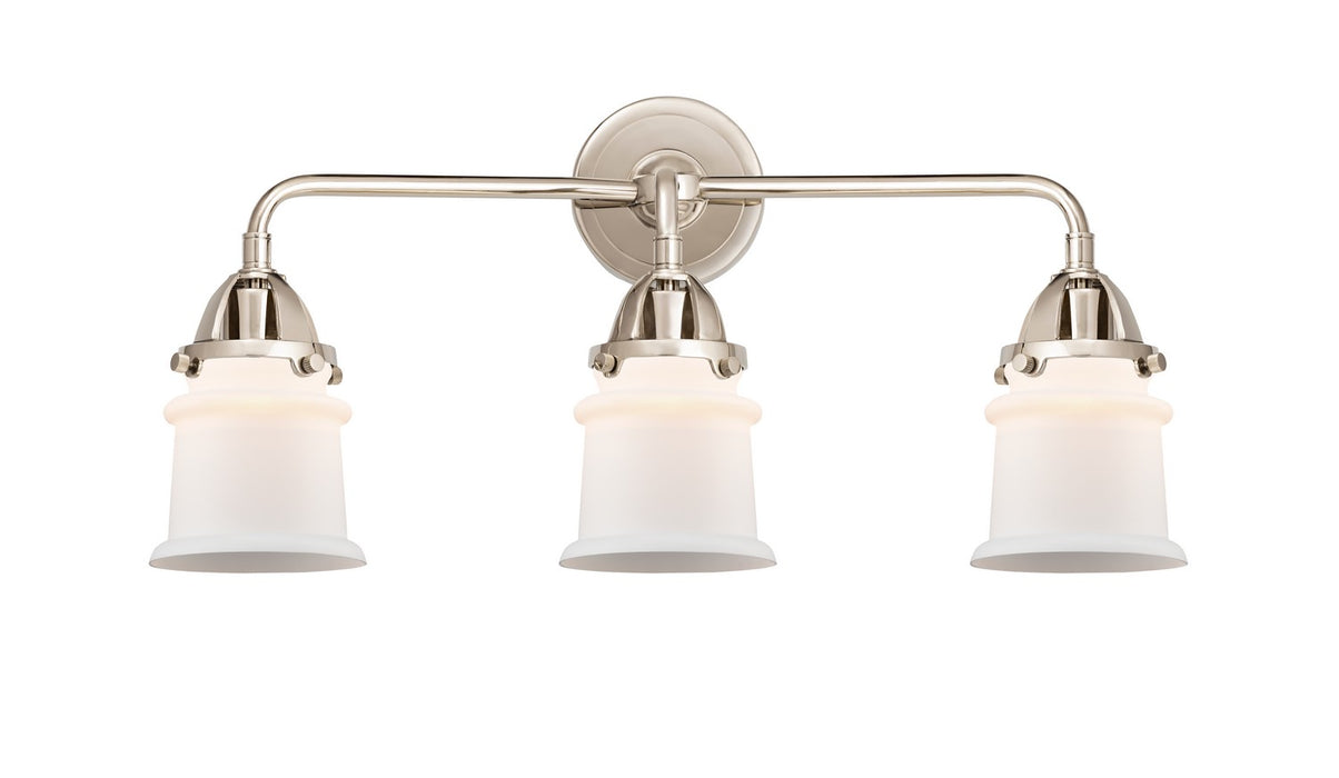 Innovations - 288-3W-PN-G181S - Three Light Bath Vanity - Nouveau 2 - Polished Nickel