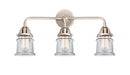 Innovations - 288-3W-PN-G182S - Three Light Bath Vanity - Nouveau 2 - Polished Nickel