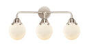 Innovations - 288-3W-PN-G201-6 - Three Light Bath Vanity - Nouveau 2 - Polished Nickel