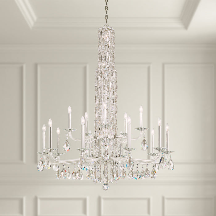 Schonbek - RS84151N-401H - 17 Light Chandelier - Siena - Stainless Steel