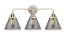 Innovations - 288-3W-PN-G43 - Three Light Bath Vanity - Nouveau 2 - Polished Nickel