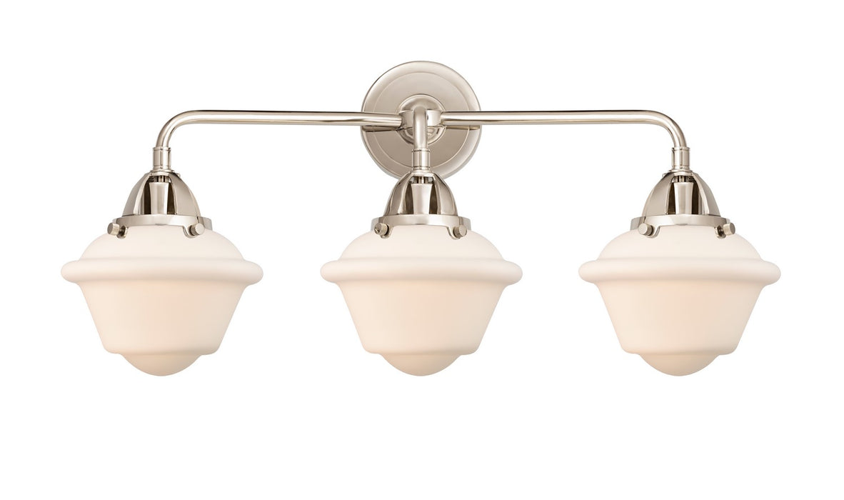 Innovations - 288-3W-PN-G531 - Three Light Bath Vanity - Nouveau 2 - Polished Nickel