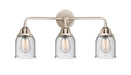 Innovations - 288-3W-PN-G54 - Three Light Bath Vanity - Nouveau 2 - Polished Nickel