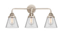 Innovations - 288-3W-PN-G62 - Three Light Bath Vanity - Nouveau 2 - Polished Nickel