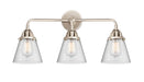 Innovations - 288-3W-PN-G64 - Three Light Bath Vanity - Nouveau 2 - Polished Nickel