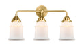 Innovations - 288-3W-SG-G181 - Three Light Bath Vanity - Nouveau 2 - Satin Gold