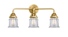 Innovations - 288-3W-SG-G182S - Three Light Bath Vanity - Nouveau 2 - Satin Gold