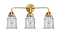 Innovations - 288-3W-SG-G184 - Three Light Bath Vanity - Nouveau 2 - Satin Gold