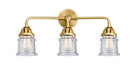 Innovations - 288-3W-SG-G184S - Three Light Bath Vanity - Nouveau 2 - Satin Gold