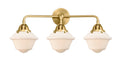 Innovations - 288-3W-SG-G531-LED - LED Bath Vanity - Nouveau 2 - Satin Gold