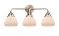 Innovations - 288-3W-SN-G171 - Three Light Bath Vanity - Nouveau 2 - Brushed Satin Nickel