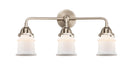 Innovations - 288-3W-SN-G181S - Three Light Bath Vanity - Nouveau 2 - Brushed Satin Nickel