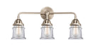 Innovations - 288-3W-SN-G182S - Three Light Bath Vanity - Nouveau 2 - Brushed Satin Nickel