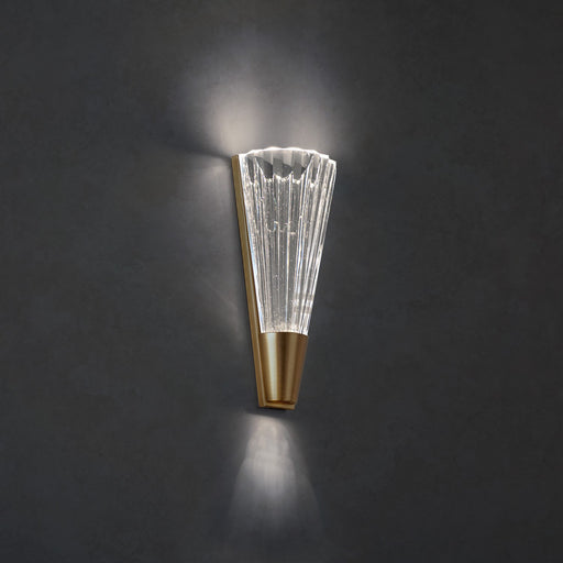 Schonbek - S7214-702H - LED Wall Sconce - Origami - Polished Chrome