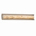 Justice Designs - ALR-8635-NCKL - LED Linear Bath Bar - Alabaster Rocks - Brushed Nickel