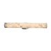 Justice Designs - ALR-8655-NCKL - LED Linear Bath Bar - Alabaster Rocks - Brushed Nickel
