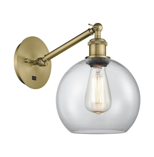 Ballston One Light Wall Sconce Antique Brass