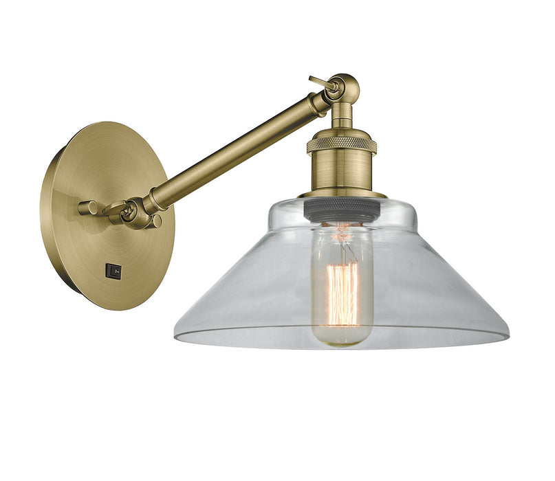 Innovations - 317-1W-AB-G132-LED - LED Wall Sconce - Ballston - Antique Brass