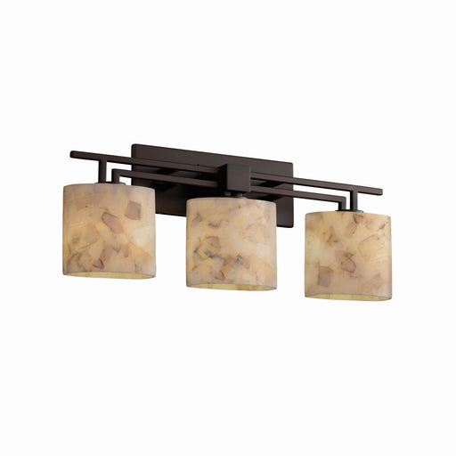 Alabaster Rocks LED Bath Bar Dark Bronze