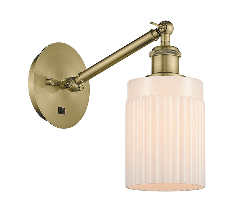 Innovations - 317-1W-AB-G341 - One Light Wall Sconce - Ballston - Antique Brass