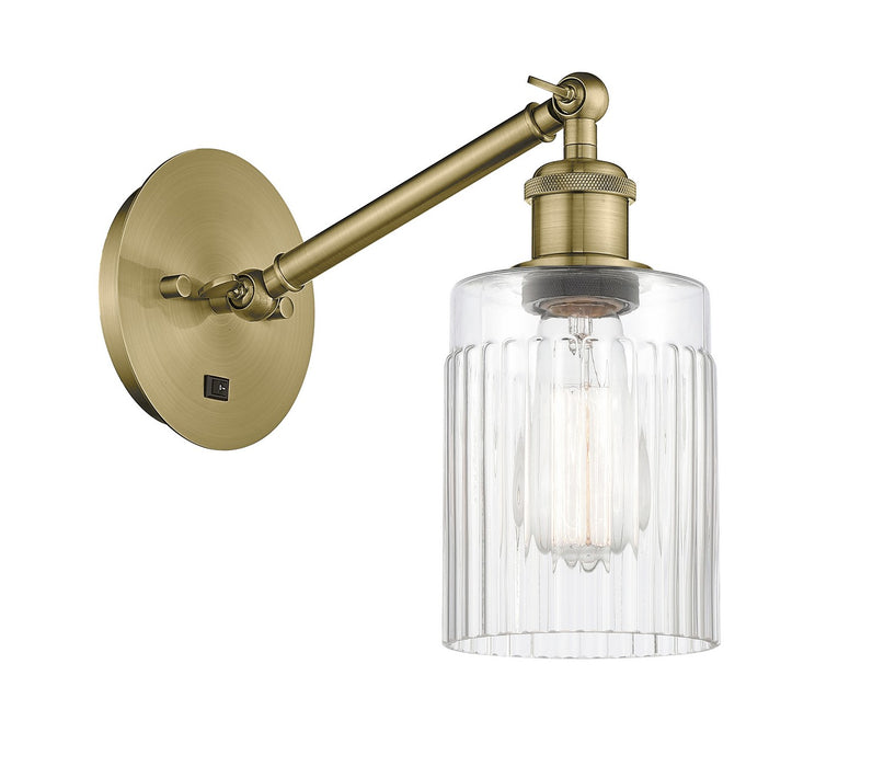 Innovations - 317-1W-AB-G342 - One Light Wall Sconce - Ballston - Antique Brass