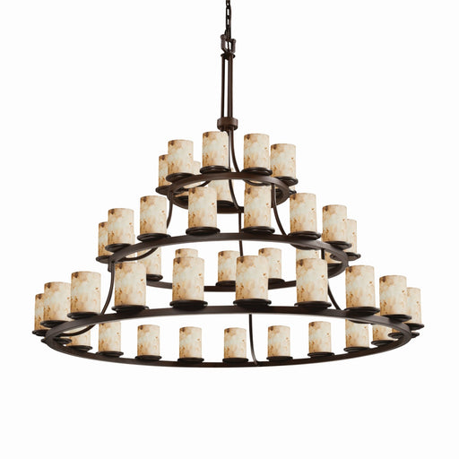 Alabaster Rocks 45 Light Chandelier