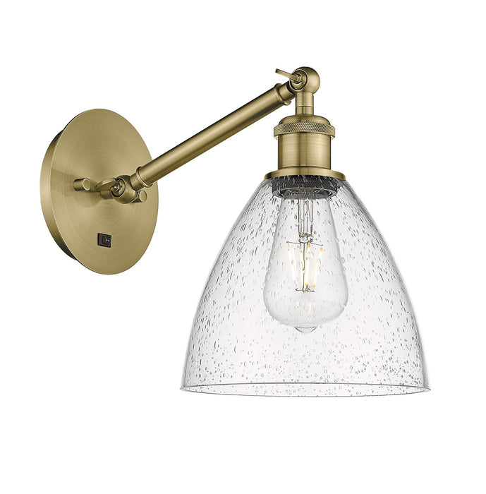 Innovations - 317-1W-AB-GBD-754 - One Light Wall Sconce - Ballston - Antique Brass