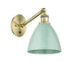 Innovations - 317-1W-AB-MBD-75-SF - One Light Wall Sconce - Ballston - Antique Brass