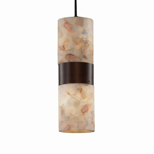 Alabaster Rocks LED Pendant