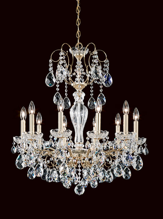 Schonbek - ST1946N-211S - Ten Light Chandelier - Sonatina - Gold