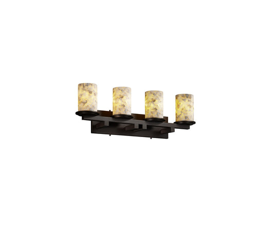 Alabaster Rocks LED Bath Bar Dark Bronze