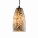 Justice Designs - ALR-8816-28-DBRZ - One Light Pendant - Alabaster Rocks - Dark Bronze