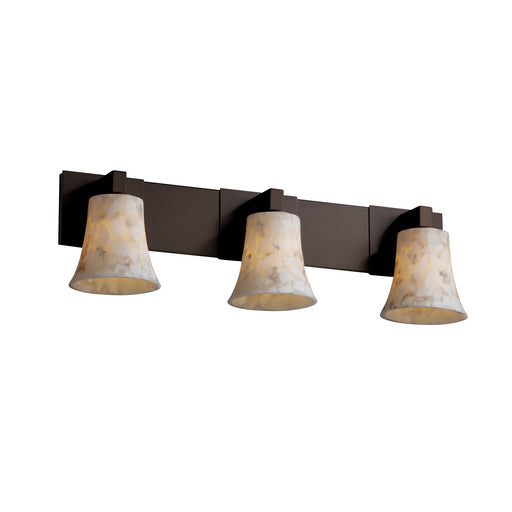 Alabaster Rocks LED Bath Bar Dark Bronze