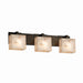 Justice Designs - ALR-8923-55-DBRZ-LED3-2100 - LED Bath Bar - Alabaster Rocks - Dark Bronze