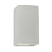 Justice Designs - CER-0910-MAT-LED1-1000 - LED Lantern - Ambiance - Matte White