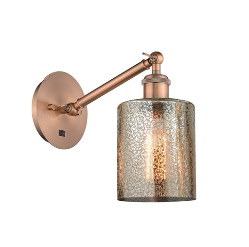 Innovations - 317-1W-AC-G116-LED - LED Wall Sconce - Ballston - Antique Copper