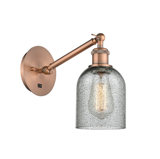 Innovations - 317-1W-AC-G257-LED - LED Wall Sconce - Ballston - Antique Copper