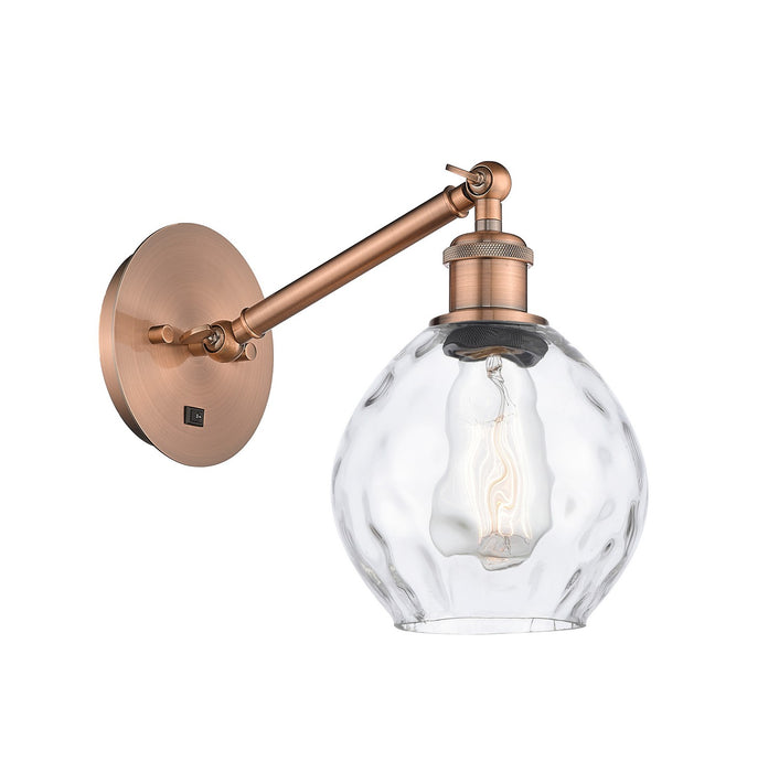 Innovations - 317-1W-AC-G362 - One Light Wall Sconce - Ballston - Antique Copper