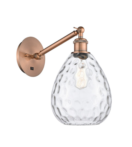 Innovations - 317-1W-AC-G372 - LED Wall Sconce - Ballston - Antique Copper