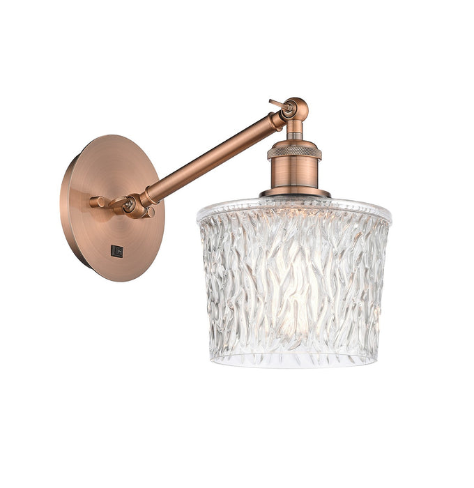 Innovations - 317-1W-AC-G402-LED - LED Wall Sconce - Ballston - Antique Copper