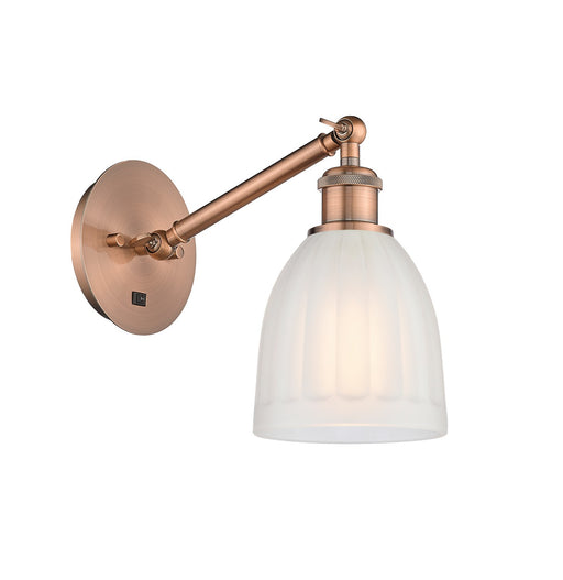 Innovations - 317-1W-AC-G441-LED - LED Wall Sconce - Ballston - Antique Copper