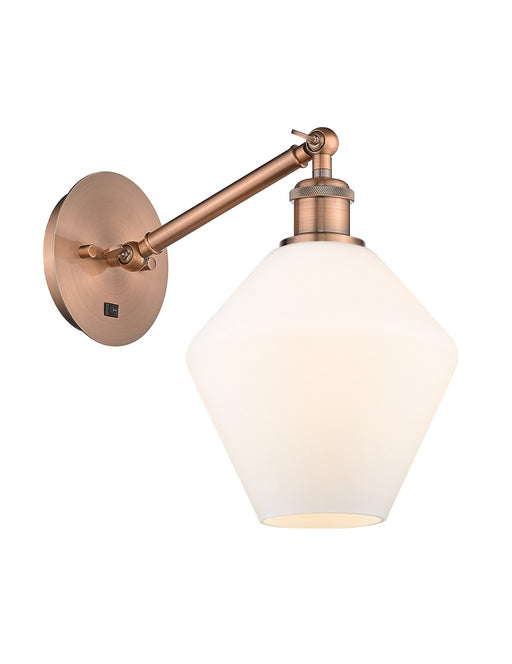 Innovations - 317-1W-AC-G651-8-LED - LED Wall Sconce - Ballston - Antique Copper