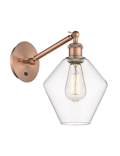 Innovations - 317-1W-AC-G652-8-LED - LED Wall Sconce - Ballston - Antique Copper